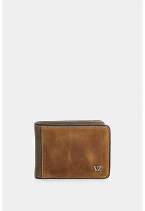 Billetera De Cuero Para Hombre Lines 2.0 Billetera De Cuero Para Hombre Lines 2.0 Beige VÉLEZ