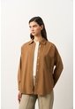 Camisa Manga Larga Oversized Para Mujer Claire Camisa Manga Larga Oversized Para Mujer Claire Miel XL VÉLEZ de Vélez