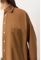 Camisa Manga Larga Oversized Para Mujer Claire Camisa Manga Larga Oversized Para Mujer Claire Miel XL VÉLEZ de Vélez
