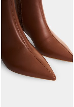 Botines De Cuero Para Mujer Pearl Botines De Cuero Para Mujer Pearl Miel 38 VÉLEZ
