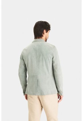 Blazer Niger De Gamuza Para Hombre Fit Semi Ajustado Blazer Niger De Gamuza Para Hombre Fit Semi Ajustado Agua Marina XL VÉLEZ