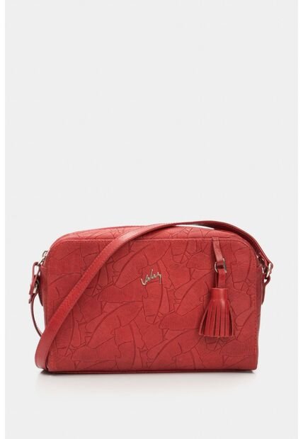 Manos Libres Verona De Cuero Para Mujer Grabado Placa Palmera Manos Libres Verona De Cuero Para Mujer Grabado Placa Palmera Rojo VÉLEZ