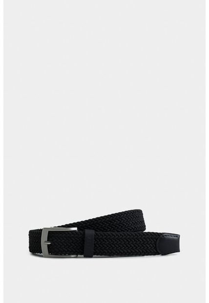 Cinturón Unifaz Cordón Por Cuero Para Hombre Trenza Cinturón Unifaz Cordón Por Cuero Para Hombre Trenza Negro 34 Vélez