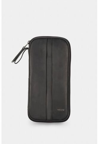 Porta Pasaporte De Cuero Para Hombre Ibis Negro Porta Pasaporte De Cuero Para Hombre Ibis Negro VÉLEZ Vélez