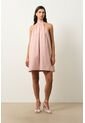 Vestido Mini Halter Para Mujer Lumbre Vestido Mini Halter Para Mujer Lumbre Natural 12 VÉLEZ de Vélez