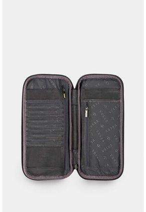 Porta Pasaporte De Cuero Para Hombre Ibis Negro Porta Pasaporte De Cuero Para Hombre Ibis Negro VÉLEZ