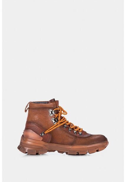 Botas Hiking Venture De Cuero Para Hombre Plantilla De Lujo Botas Hiking Venture De Cuero Para Hombre Plantilla De Lujo Brandy 41 Vélez