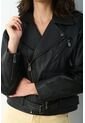 Chaqueta Biker De Cuero Para Mujer Tessa Chaqueta Biker De Cuero Para Mujer Tessa Negro S VÉLEZ de Vélez