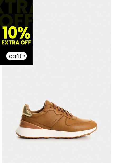 Tenis De Cuero Y Folia Para Mujer Cooper Tenis De Cuero Y Folia Para Mujer Cooper Miel 38 VÉLEZ