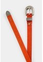 Cinturón Unifaz En Cuero Pelo Para Mujer Tierra Cinturón Unifaz En Cuero Pelo Para Mujer Tierra Naranja L VÉLEZ de Vélez