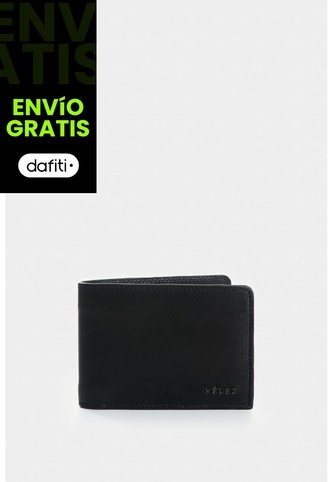 Billetera De Cuero Para Hombre Elia Billetera De Cuero Para Hombre Elia Negro VÉLEZ Vélez