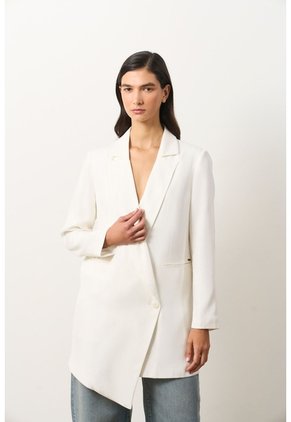 Vestido Blazer Para Mujer Linde Vestido Blazer Para Mujer Linde Crema XL VÉLEZ