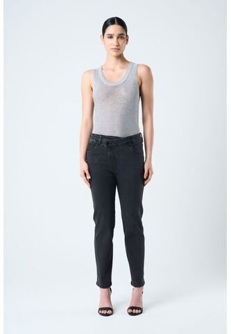 Jean Danika Slim En Denim Confort Para Mujer Bota Recta Jean Danika Slim En Denim Confort Para Mujer Bota Recta Negro 12 VÉLEZ Vélez