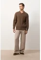 Sweater Tejido Para Hombre Hazel Sweater Tejido Para Hombre Hazel Tabaco XXL VÉLEZ de Vélez