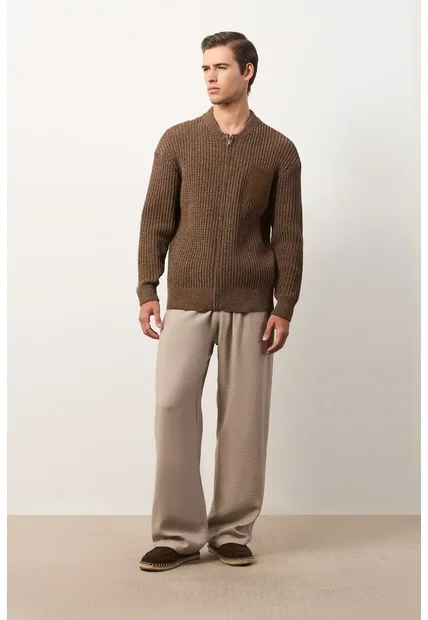 Sweater Tejido Para Hombre Hazel Sweater Tejido Para Hombre Hazel Tabaco XXL VÉLEZ