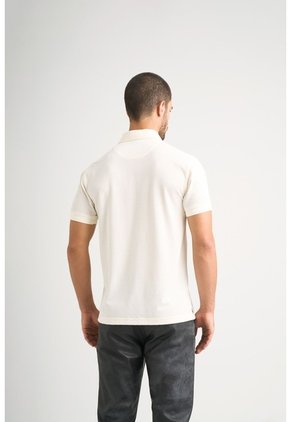 Polo Lucca Manga Corta Para Hombre Texturizada Polo Lucca Manga Corta Para Hombre Texturizada Crema L VÉLEZ