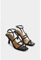 Sandalia Tacón De Cuero Para Mujer Moon Sandalia Tacón De Cuero Para Mujer Moon Negro 37 VÉLEZ de Vélez