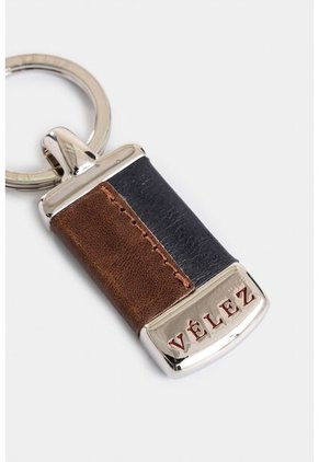 Llavero Vliento De Cuero Argolla Combinado Llavero Vliento De Cuero Argolla Combinado VÉLEZ