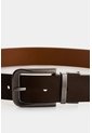 Cinturón Doble Faz Ravello De Cuero Para Hombre Hexagonal Cinturón Doble Faz Ravello De Cuero Para Hombre Hexagonal Cafe 36 VÉLEZ de Vélez