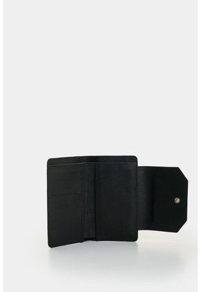 Billetera Bravo En Cuero Para Mujer Billetera Bravo En Cuero Para Mujer Negro VÉLEZ