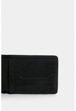 Billetera En Cuero Nobuck Croco Para Hombre Tessa 2.0 Billetera En Cuero Nobuck Croco Para Hombre Tessa 2.0 Negro VÉLEZ