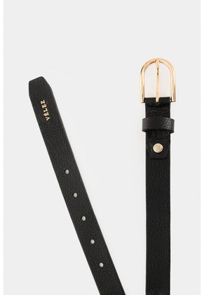 Cinturón Unifaz En Cuero Y Cadena Para Mujer Cinturón Unifaz En Cuero Y Cadena Para Mujer Negro S VÉLEZ
