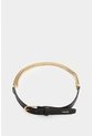 Cinturón Unifaz En Cuero Y Cadena Para Mujer Cinturón Unifaz En Cuero Y Cadena Para Mujer Negro S VÉLEZ de Vélez