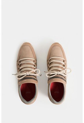 Zapatos Cordón Napoles 2.0 De Cuero Para Mujer Punteras En Contraste Zapatos Cordón Napoles 2.0 De Cuero Para Mujer Punteras En Contraste Arena 35 VÉLEZ