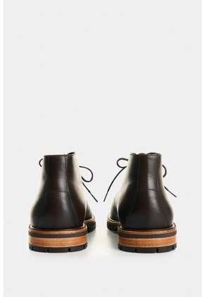 Botines De Cuero Para Hombre Ocean Botines De Cuero Para Hombre Ocean Cafe 44 VÉLEZ