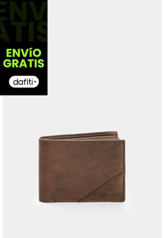 Billetera En Cuero Para Hombre Titus 2 Billetera En Cuero Para Hombre Titus 2 Cafe VÉLEZ Vélez