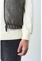 Chaleco Sika De Cuero Para Hombre Doble Faz Chaleco Sika De Cuero Para Hombre Doble Faz Gris S VÉLEZ de Vélez