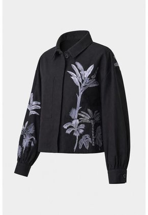 Chaqueta Dune Para Mujer Detalle Bordado Chaqueta Dune Para Mujer Detalle Bordado Negro XL VÉLEZ