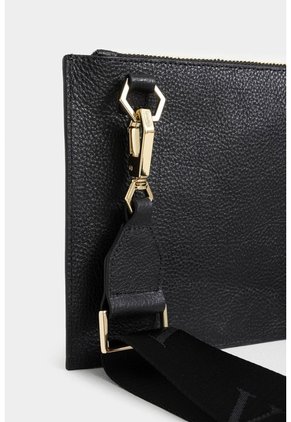 Cosmetiquera Delfos De Cuero Para Mujer Cargadera Removible Cosmetiquera Delfos De Cuero Para Mujer Cargadera Removible Negro VÉLEZ