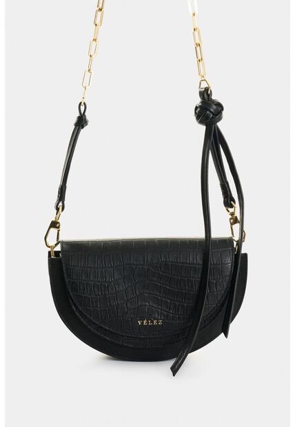 Manos Libres De Cuero Para Mujer Luna Manos Libres De Cuero Para Mujer Luna Negro VÉLEZ