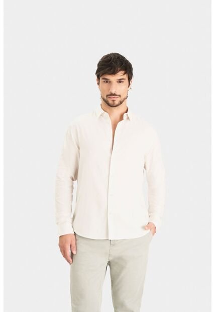 Camisa Oxford Manga Larga Calagua Para Hombre Semifitted Camisa Oxford Manga Larga Calagua Para Hombre Semifitted Arena XL Vélez