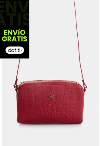 Manos Libres De Cuero Grabado Para Mujer Verona Manos Libres De Cuero Grabado Para Mujer Verona Rojo VÉLEZ Vélez