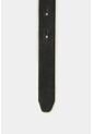 Cinturón Unifaz Monograma De Cuero Para Mujer Chapa VZ Cinturón Unifaz Monograma De Cuero Para Mujer Chapa VZ Negro L VÉLEZ de Vélez