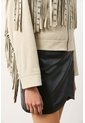 Chaqueta Trucker De Gamuza Con Flecos Para Mujer Dakota Chaqueta Trucker De Gamuza Con Flecos Para Mujer Dakota Arena M VÉLEZ de Vélez