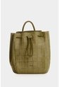 Morral En Gamuza Para Mujer Bruma Morral En Gamuza Para Mujer Bruma Verde Oliva VÉLEZ de Vélez