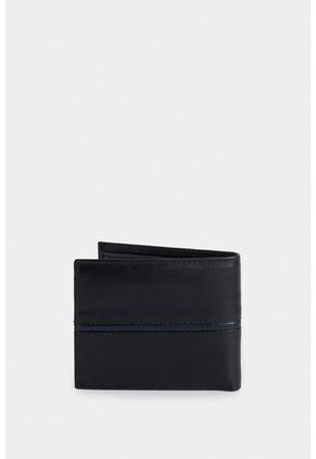 Billetera Maple De Cuero Negro Billetera Maple De Cuero Negro VÉLEZ