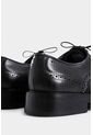 Zapatos Cordón Solar De Cuero Para Hombre Combinación De Texturas Zapatos Cordón Solar De Cuero Para Hombre Combinación De Texturas Negro 44 VÉLEZ de Vélez