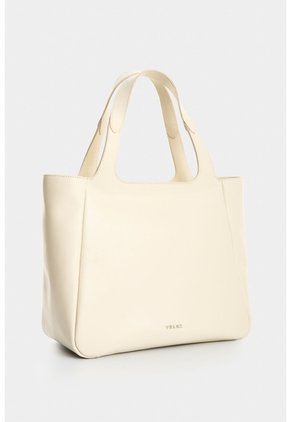 Shopping De Cuero Para Mujer Ailana Shopping De Cuero Para Mujer Ailana Crema VÉLEZ