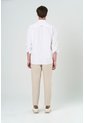 Camisa Manga Larga Para Hombre Cuello Nerú Camisa Manga Larga Para Hombre Cuello Nerú Blanco L VÉLEZ de Vélez