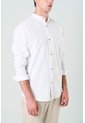Camisa Manga Larga Para Hombre Cuello Nerú Camisa Manga Larga Para Hombre Cuello Nerú Blanco L VÉLEZ de Vélez