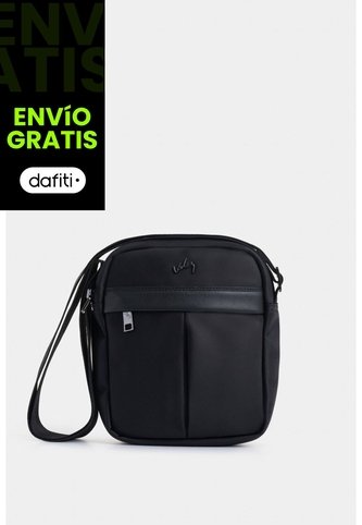 Manos Libres Harrington De Lona Y Cuero Para Hombre Casual Manos Libres Harrington De Lona Y Cuero Para Hombre Casual Negro VÉLEZ Vélez
