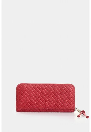 Billetera Porta Chequera De Cuero Para Mujer Astra Billetera Porta Chequera De Cuero Para Mujer Astra Rojo VÉLEZ