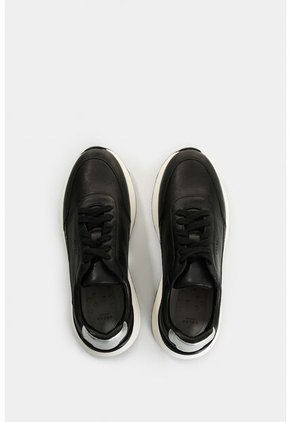 Tenis De Cuero Detalle Millaré Para Mujer Pearl Tenis De Cuero Detalle Millaré Para Mujer Pearl Negro 38 VÉLEZ