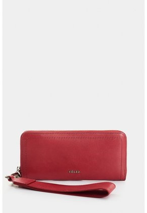 Billetera Porta Chequera De Cuero Para Mujer Arezzo Billetera Porta Chequera De Cuero Para Mujer Arezzo Rojo VÉLEZ