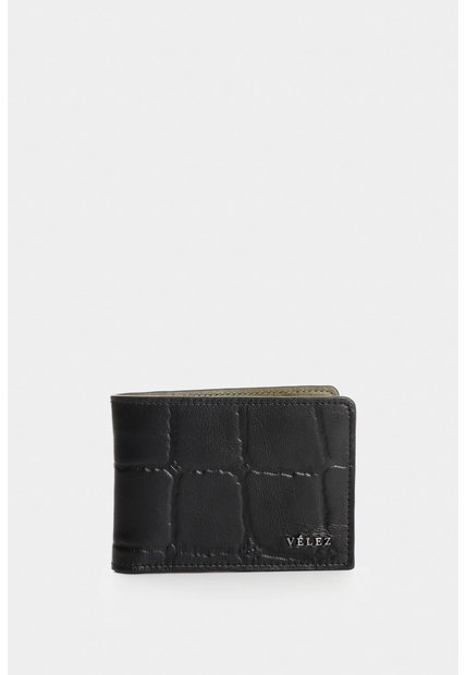 Billetera En Cuero Para Hombre Ical Billetera En Cuero Para Hombre Ical Negro VÉLEZ