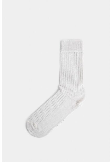 Calcetines Largos Sendero Para Mujer Acanalados Calcetines Largos Sendero Para Mujer Acanalados Crema XS VÉLEZ